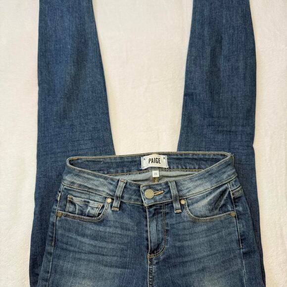 Paige size 25 high waisted straight leg - Picture 2 of 4